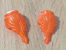 PLAYMOBIL x2 PERRUQUES ROUSSES