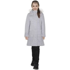 Enfants Capuche Gris Parka