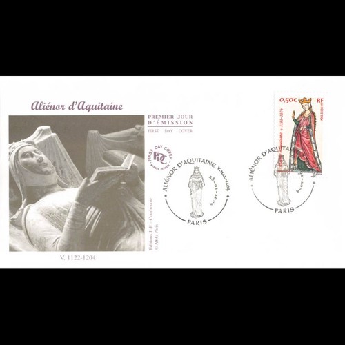 Fdc aliénor d - -, d'aquitaine