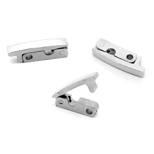 Fermoir bracelet clapet - bracelet, acier