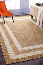 Tapis tapis 100 % jute naturel