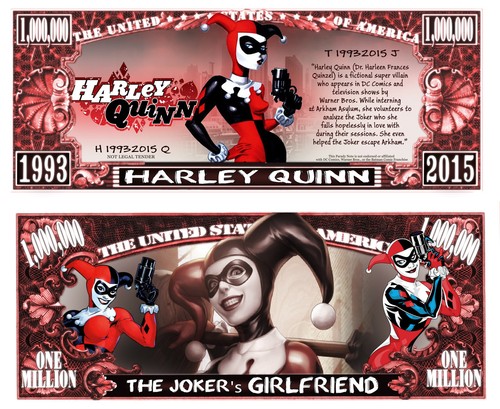 Harley quinn billet million - harley,