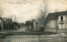 Carte DRANCY Avenue de la