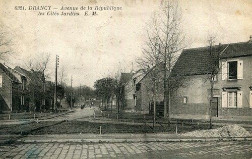 Carte drancy avenue la - de,