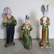 Lot 3 statuettes chinoises