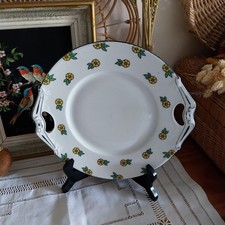 Ancien Plat A Tarte Porcelaine Haviland & Cie