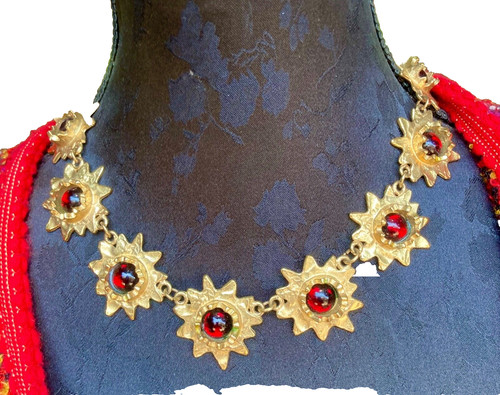 Collier doré signé - signé, de