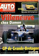 A22-Auto Hebdo 17/07/96 n°1043 Citroën ZX 16V Peugeot 306S 16 Megane Coupé 16V