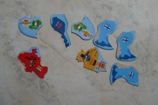 lot de  magnets savane europe