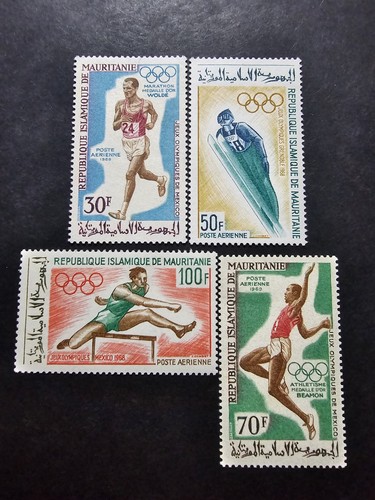 Timbre mauritanie jeux - timbre,