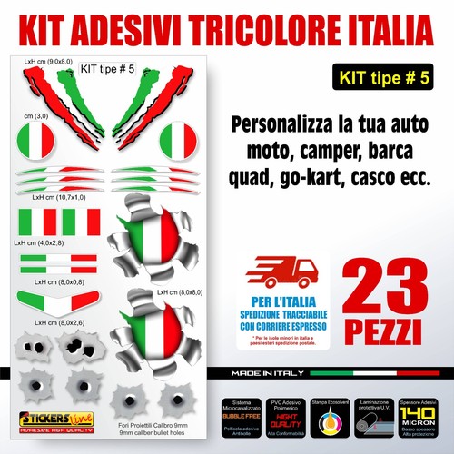 Kit adhésifs tricolore - kit, d'adhésifs