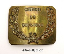 Plaque de ceinturon- OCTROI DE