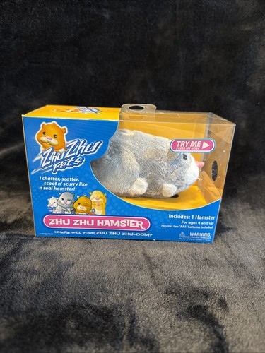Zhu hamster pets new - zhu, gray