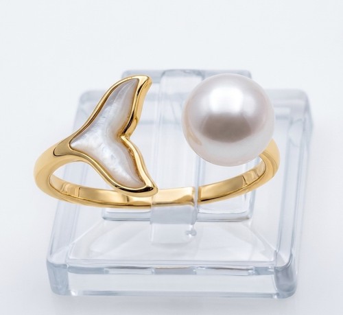 Perle blanche argent 925 - blanche,