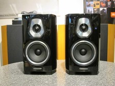 Paire d'enceintes d'étagère