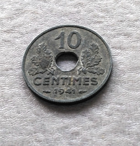 Monnaie france centimes - france,