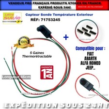 CAPTEUR TEMPÉRATURE AMBIANTE EXTÉRIEUR SONDE ✅POUR FIAT, ALFA ROMEO RÉF 71753245