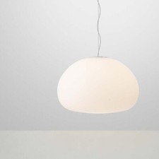 Suspension verre opalin Muuto
