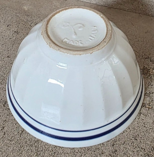 Ancien grand bol blanc - ancien,