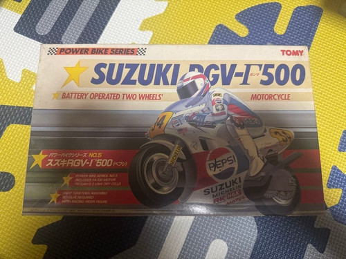 Kit maquette moto - tomy, suzuki
