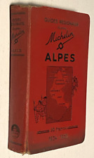 Guide Michelin Régionaux ALPES - 1934/1935 - Etat Très Correct.