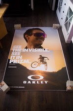 OAKLEY ?️ SUNGLASSES French Vintage Advertising Fashion Poster Original 2000's