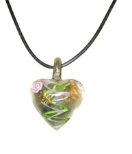 Pendentif en verre soufflé