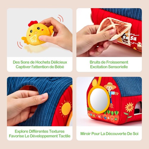 Hahaland jouet bebe mois - hahaland,