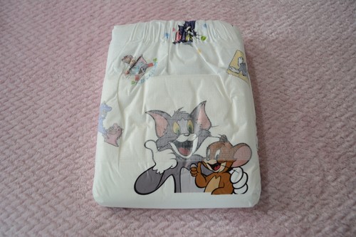 Cute diaper tom and - -,