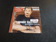 CD SINGLE 2 TITRES + 1 CLIP "JOHNNY HALLYDAY : CA N'FINIRA JAMAIS"