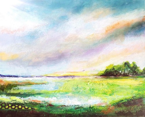 Tableau paysage nature