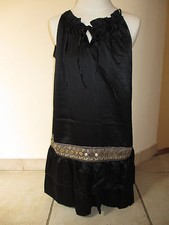 Rare robe tunique en soie Orna