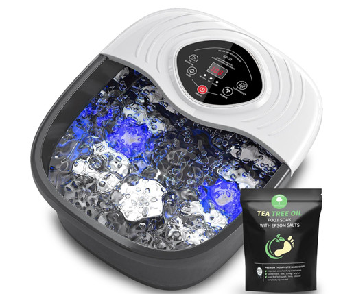 Foot spa bath massager - massager, with