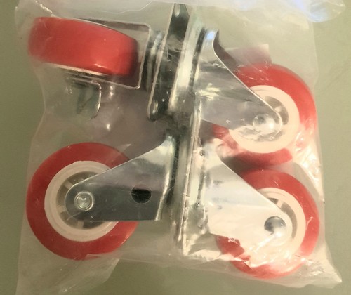 Lot roulettes pivotantes - lot,