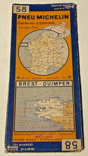 Carte MICHELIN N° 58 - Brest