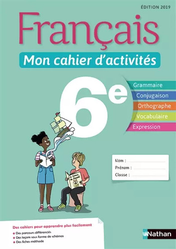 Français mon cahier - mon,