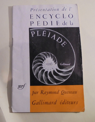Plaquette pléiade 1955 - la,