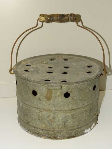 Ancien seau vifs - -ancien,
