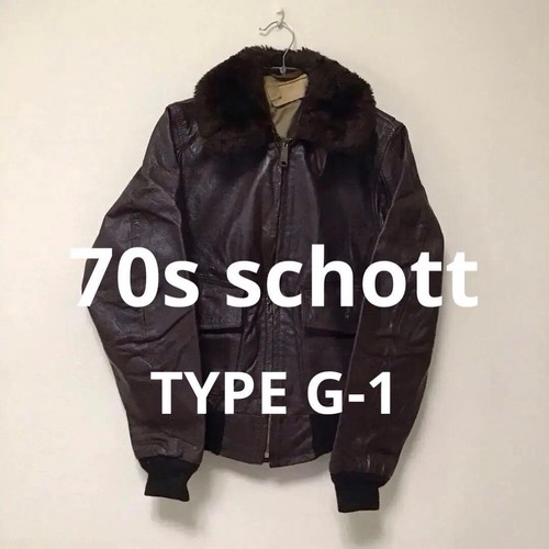 Schott flight jacket - schott, g-1