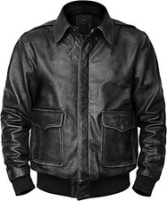 Veste en cuir homme A-2 G-1