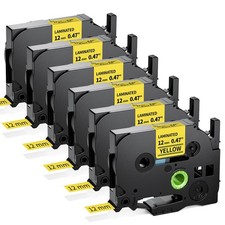 6x TZe-631 12mm Ruban