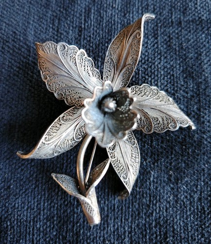 Jolie broche style art - art, nouveau