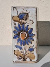 PETIT VASE RECTANGULAIRE SCHIAVON CERAMIQUE EMAILLEE