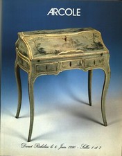TABLEAUX ANCIENS MEUBLES OBJETS D'ART CATALOGUE VENTE ARCOLE 6/06/1990