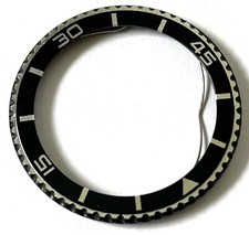 Lunette montre plongée YEMA, LIP, MORTIMA... NOS 37,75 / 31,9 mm - J5-20