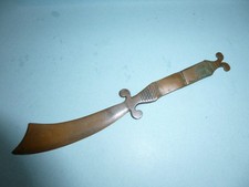 COUPE PAPIER EN CUIVRE SABRE