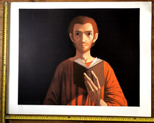 Lithographie MOURLOT 1979 MICHEL CIRY Portrait D'Homme (autoportrait) 54x68cm