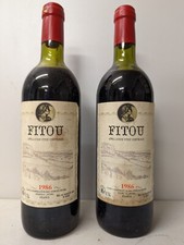 LOT de 2 BOUTEILLES  FITOU -