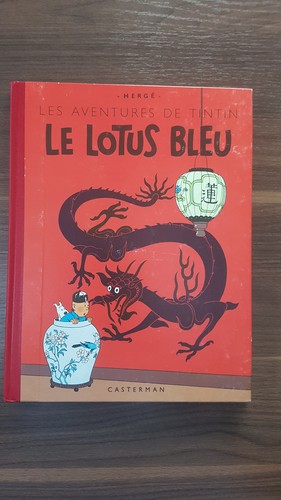 Tintin lotus bleu - tintin,