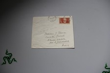 Lettre de France, timbre n°332, année 1936, TTBE